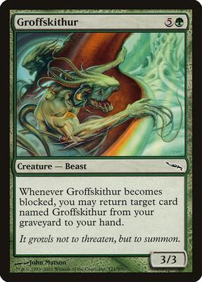 Groffskithur card from Mirrodin