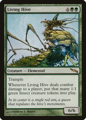 Living Hive card from Mirrodin