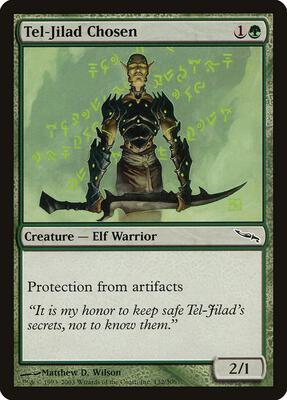 Tel-Jilad Chosen card from Mirrodin