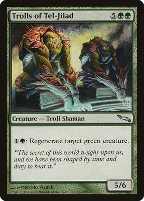 Trolls of Tel-Jilad card from Mirrodin