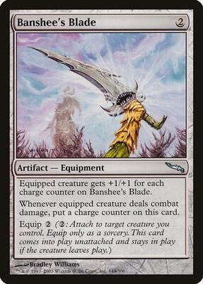 Banshee's Blade card from Mirrodin