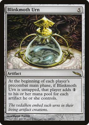 Blinkmoth Urn card from Mirrodin