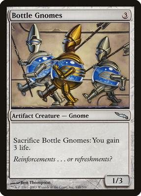 Bottle Gnomes card from Mirrodin