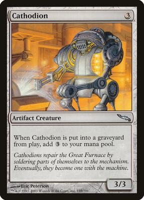 Cathodion card from Mirrodin