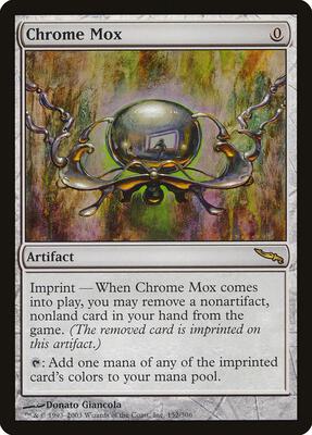 Chrome Mox card from Mirrodin