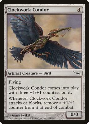 Clockwork Condor card from Mirrodin