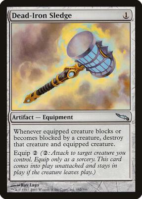 Dead-Iron Sledge card from Mirrodin
