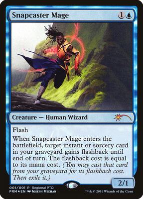Snapcaster Mage card from Pro Tour Promos