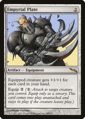 Empyrial Plate card from Mirrodin