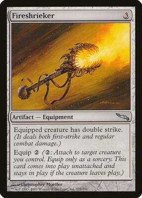 Fireshrieker card from Mirrodin