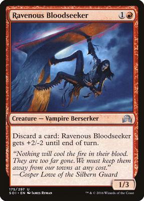 Ravenous Bloodseeker card from Shadows over Innistrad