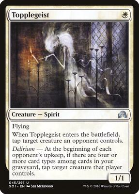 Topplegeist card from Shadows over Innistrad