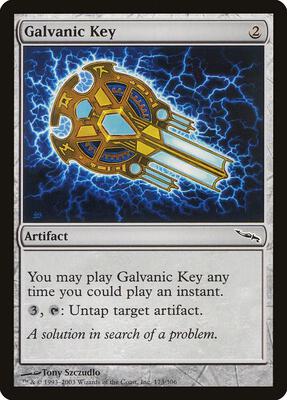 Galvanic Key card from Mirrodin