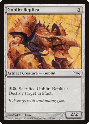 Goblin Replica card from Mirrodin