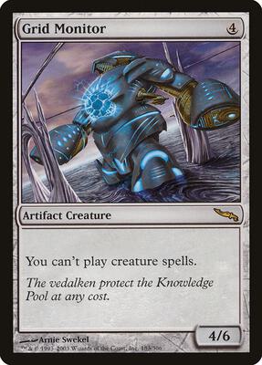 Grid Monitor card from Mirrodin