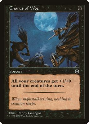Chorus of Woe card from Portal Second Age