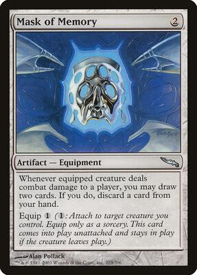 Mask of Memory card from Mirrodin