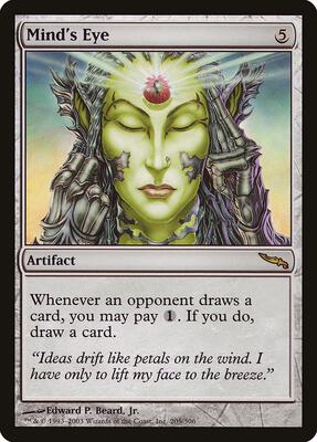 Mind's Eye card from Mirrodin