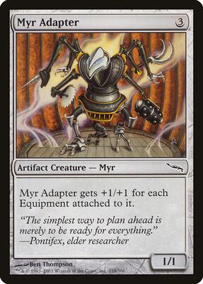 Myr Adapter card from Mirrodin