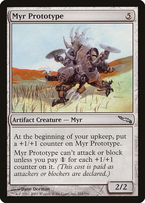 Myr Prototype card from Mirrodin