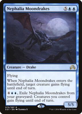 Nephalia Moondrakes card from Shadows over Innistrad