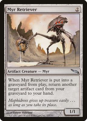 Myr Retriever card from Mirrodin