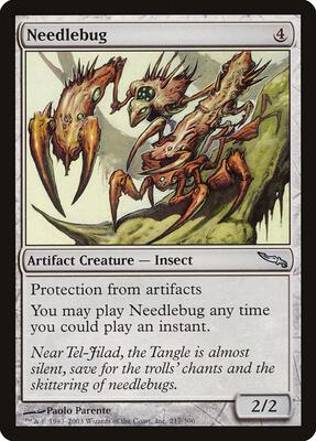 Needlebug card from Mirrodin