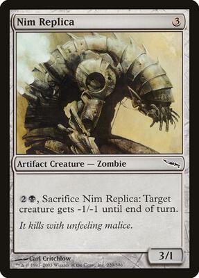 Nim Replica card from Mirrodin