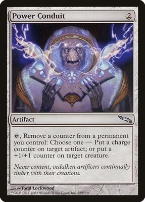 Power Conduit card from Mirrodin