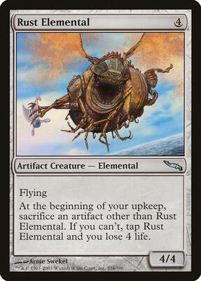 Rust Elemental card from Mirrodin