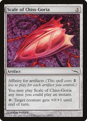 Scale of Chiss-Goria card from Mirrodin