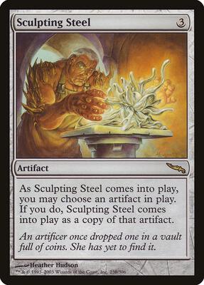 Sculpting Steel card from Mirrodin