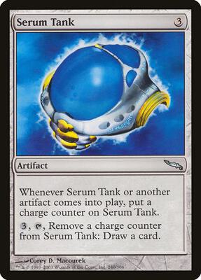 Serum Tank card from Mirrodin