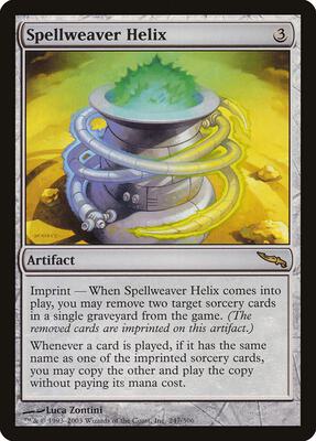 Spellweaver Helix card from Mirrodin