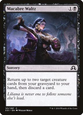 Macabre Waltz card from Shadows over Innistrad