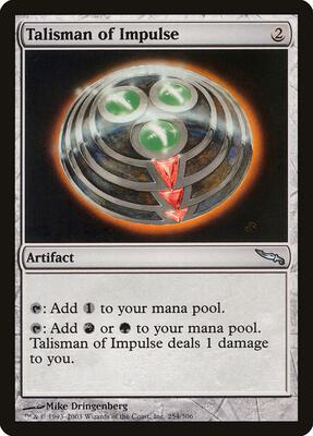 Talisman of Impulse card from Mirrodin