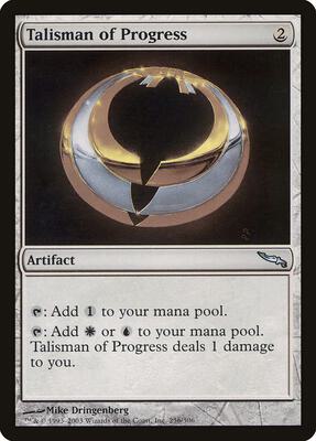 Talisman of Progress card from Mirrodin