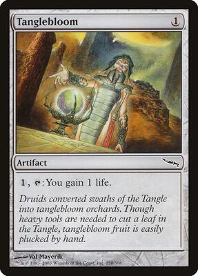 Tanglebloom card from Mirrodin