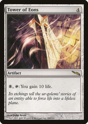 Tower of Eons card from Mirrodin