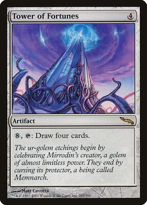 Tower of Fortunes card from Mirrodin