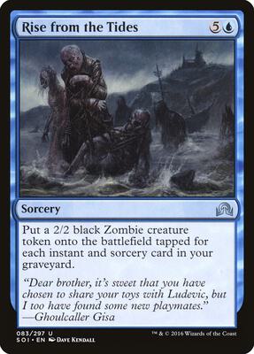 Rise from the Tides card from Shadows over Innistrad