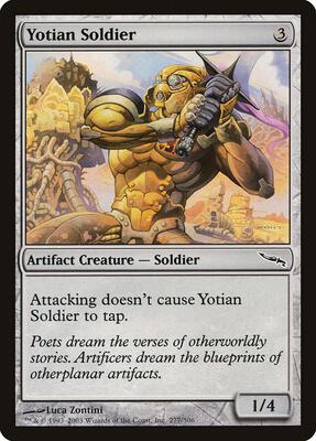 Yotian Soldier card from Mirrodin