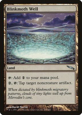 Blinkmoth Well card from Mirrodin