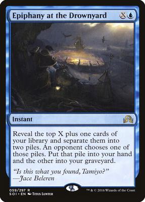 Epiphany at the Drownyard card from Shadows over Innistrad