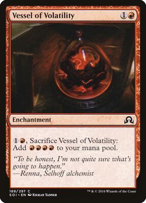 Vessel of Volatility card from Shadows over Innistrad