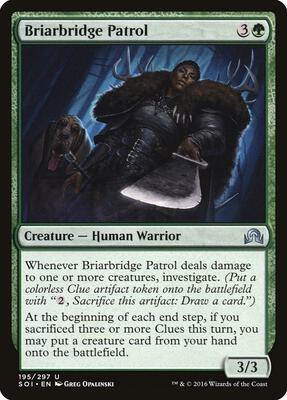 Briarbridge Patrol card from Shadows over Innistrad