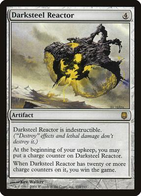 Darksteel Reactor card from Darksteel