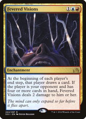 Fevered Visions card from Shadows over Innistrad