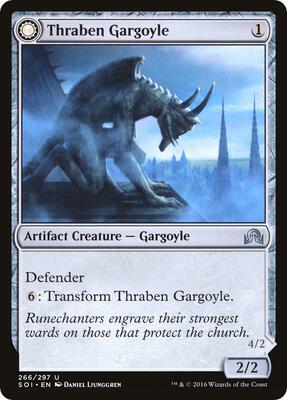 Thraben Gargoyle card from Shadows over Innistrad