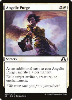 Angelic Purge card from Shadows over Innistrad
